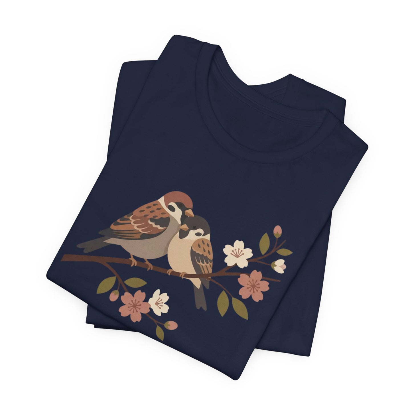 Made for Each Other Tee — Symbolic Expression with Birds