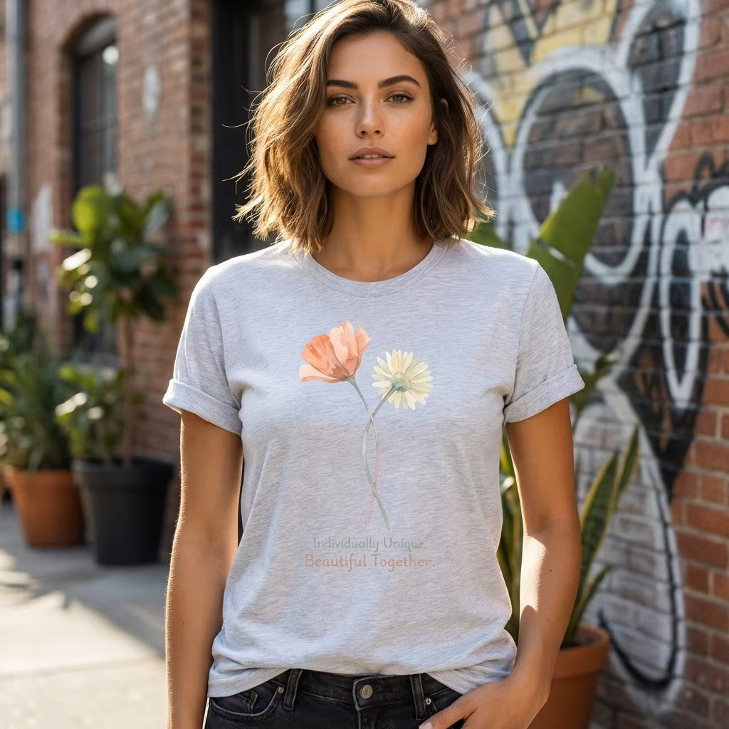 Individually Unique, Beautiful Together T-Shirt