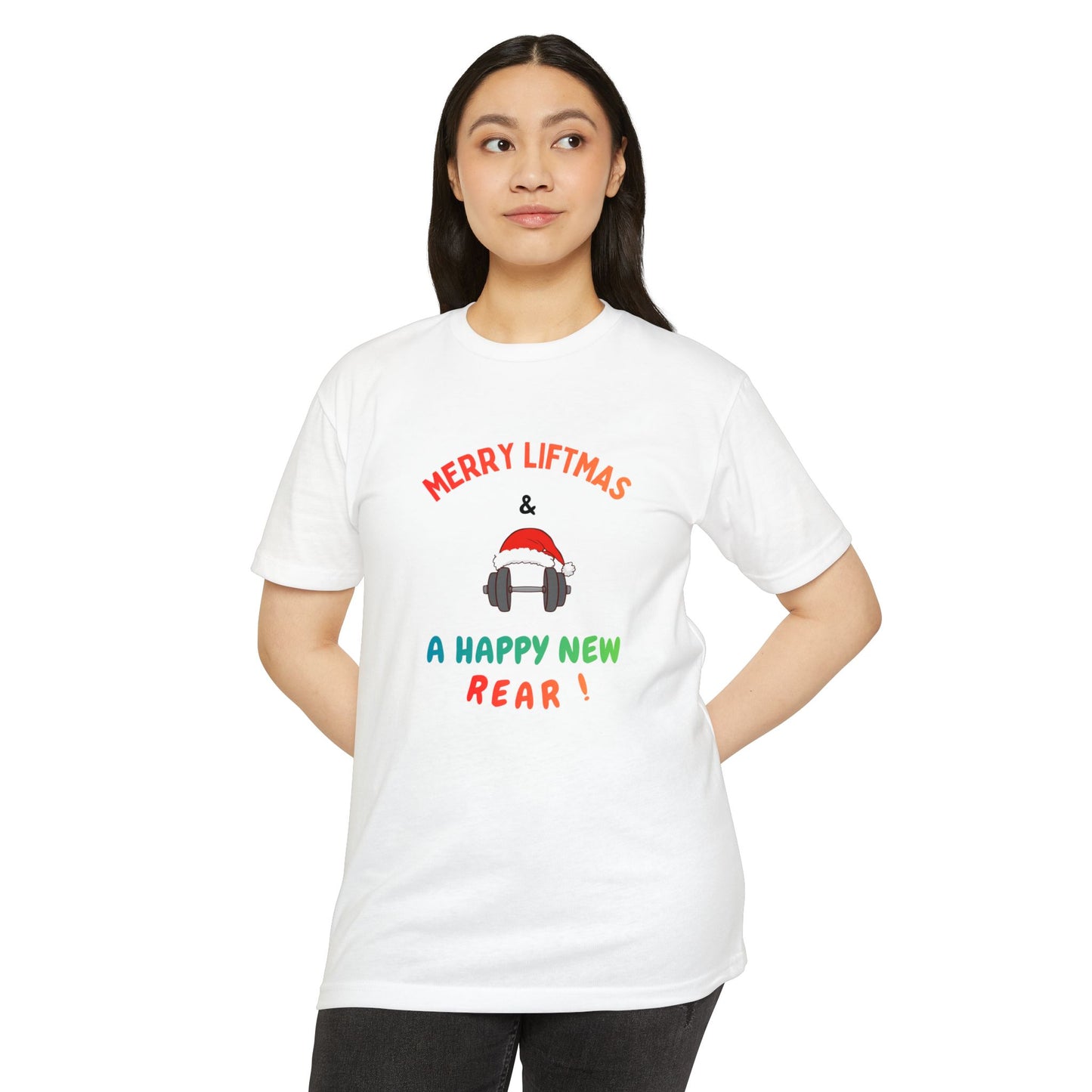 Merry Liftmas Performance T-Shirt | Funny Gym Holiday Workout Tee
