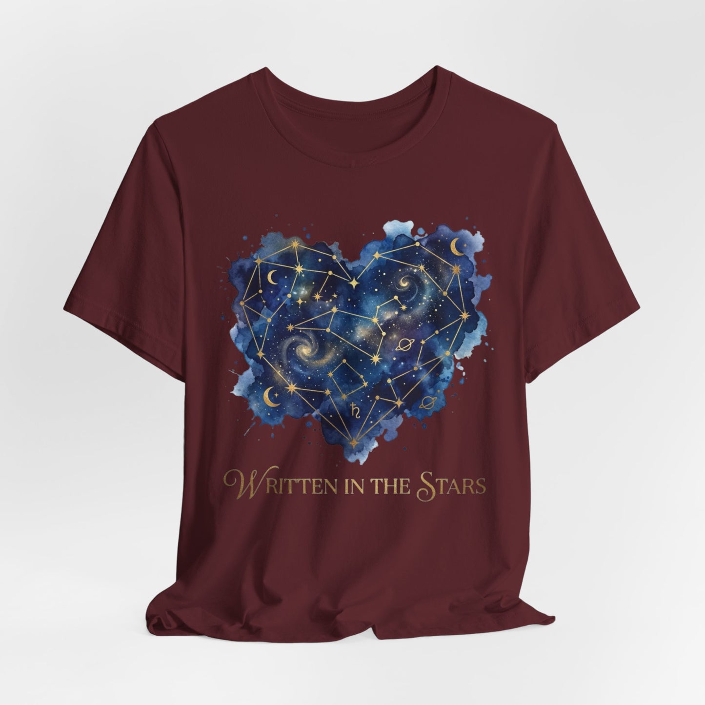 Love Written in the Stars Tee – Celestial Valentine Shirt