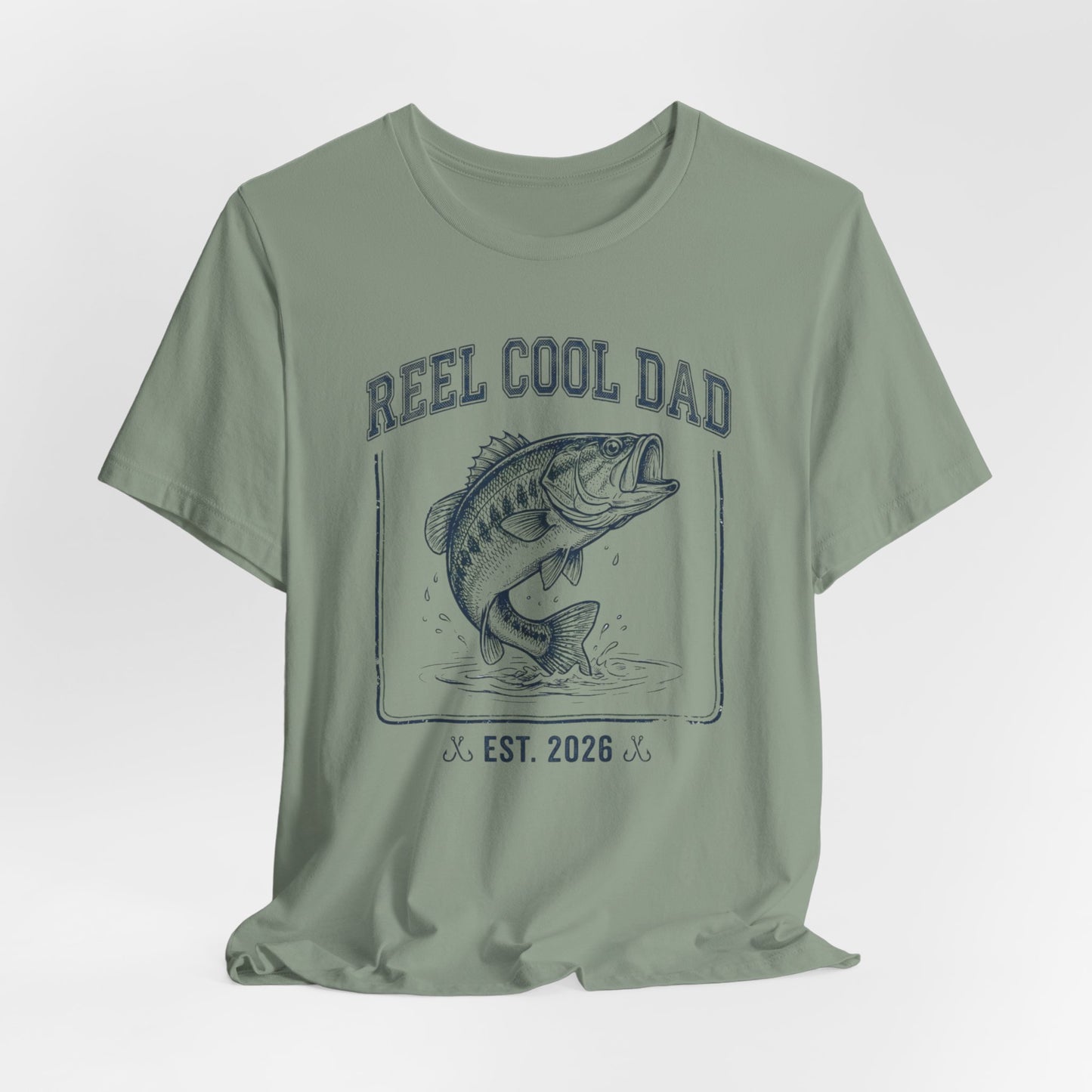 "Reel Cool Dad" Fishing T-Shirt — For those Inspired Fishermen
