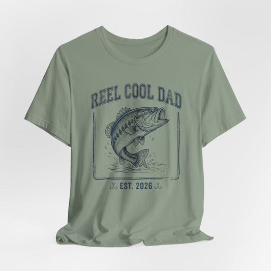 "Reel Cool Dad" Fishing T-Shirt — For those Inspired Fishermen