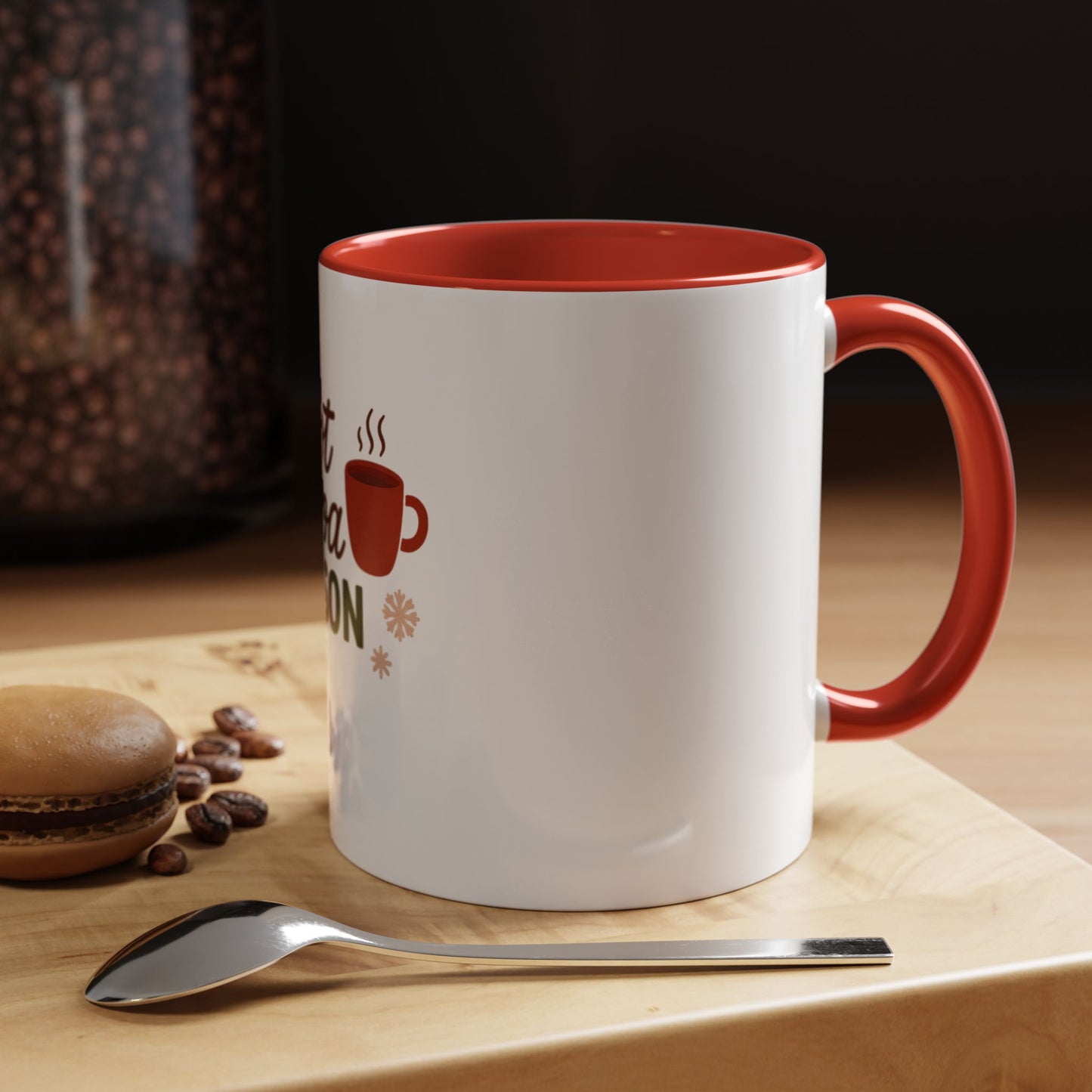 Hot Cocoa Season Mug | Cozy Winter Chocolate Cup