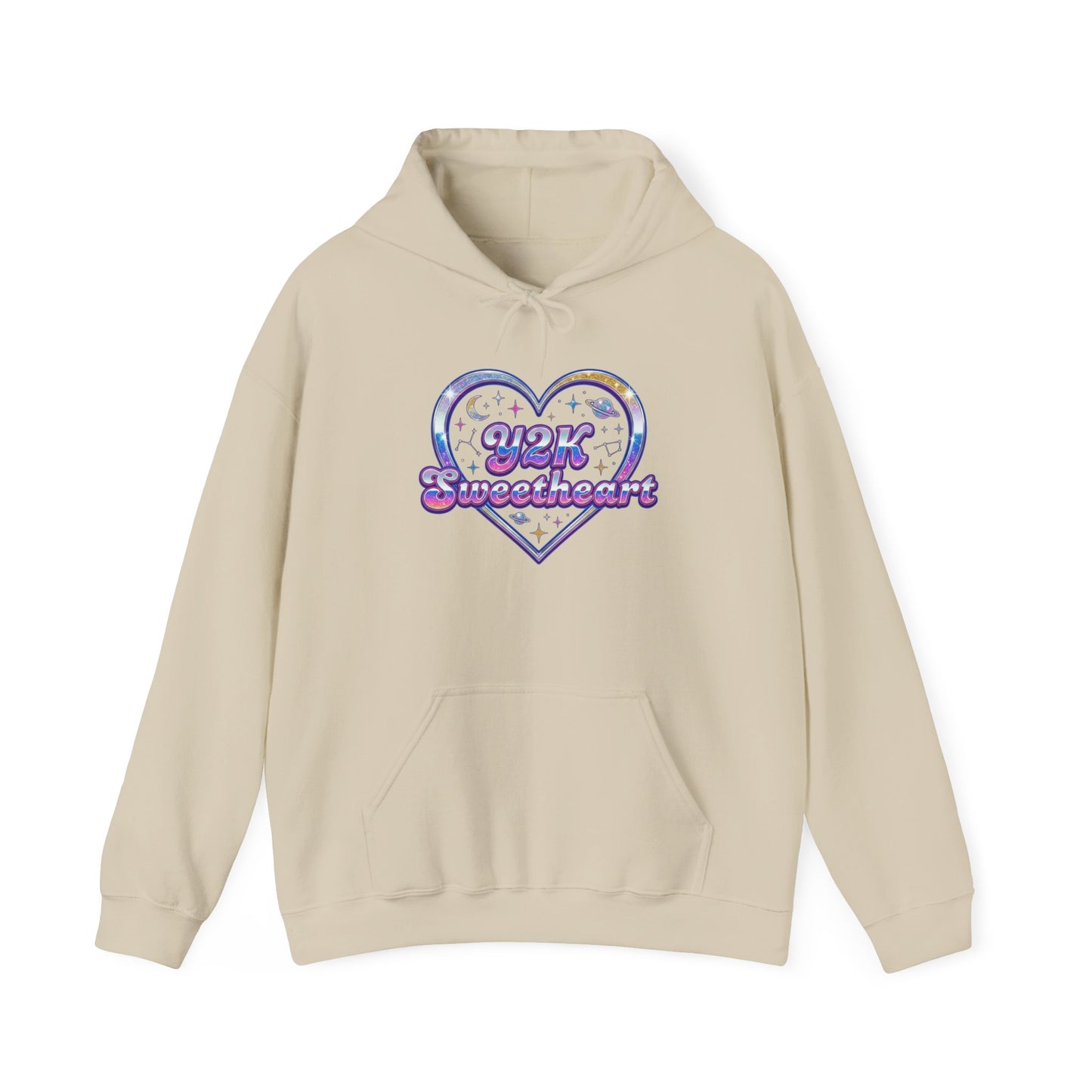 Y2K Sweetheart Classic Warmth Hoodie – Valentine Cozy Heart