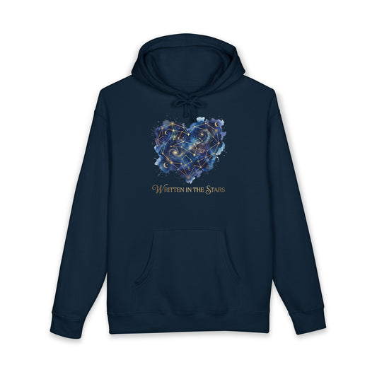 Galaxy Heart Hoodie — "Written in the Stars" Astral Graphic Pullover