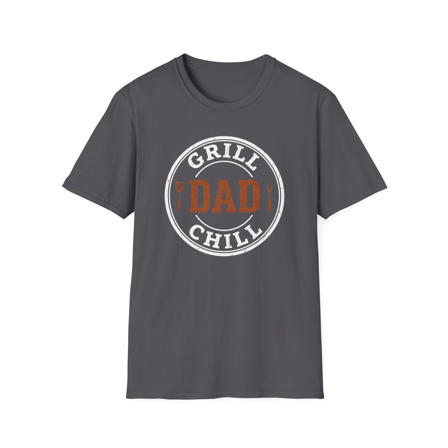 Grill and Chill Dad Shirt | BBQ Dad Father's Day Tee | Funny Dad Grilling Gift | BBQ Lover Dad Shirt