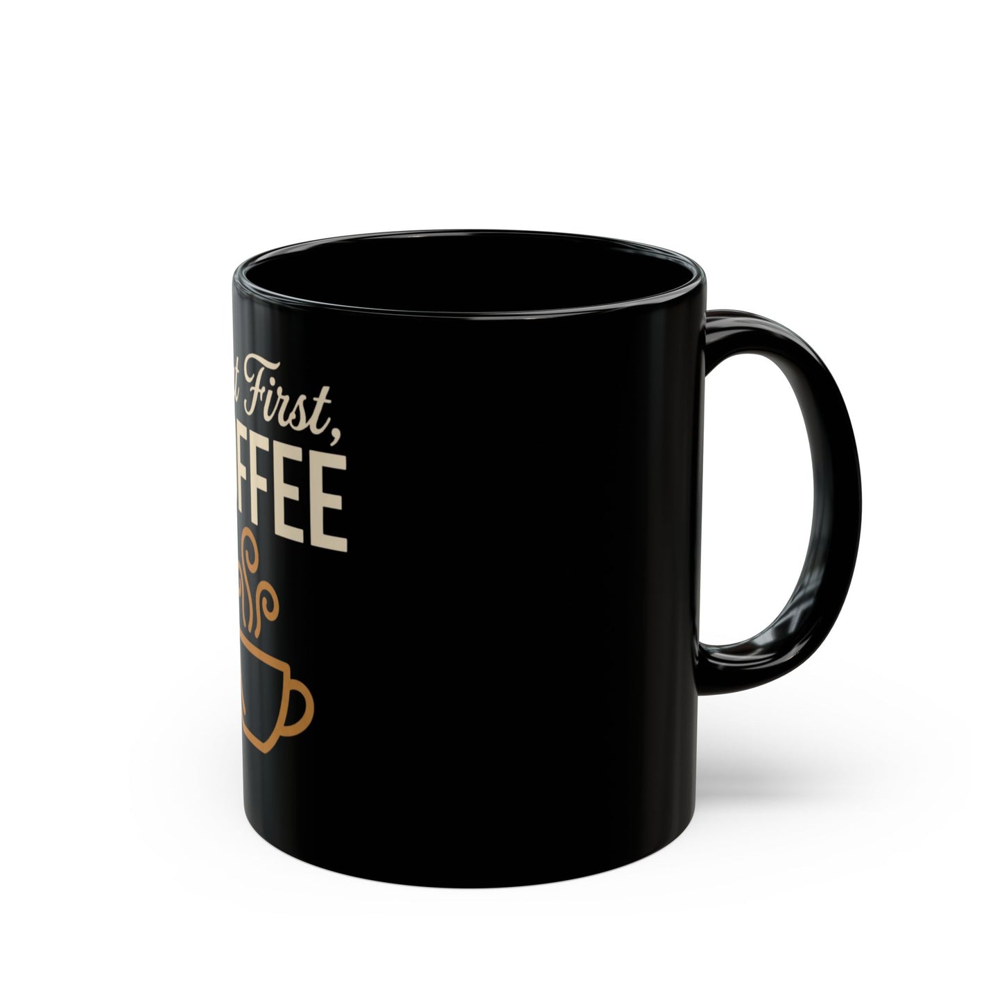 "But First, Coffee" – Minimalist Coffee Lover Mug