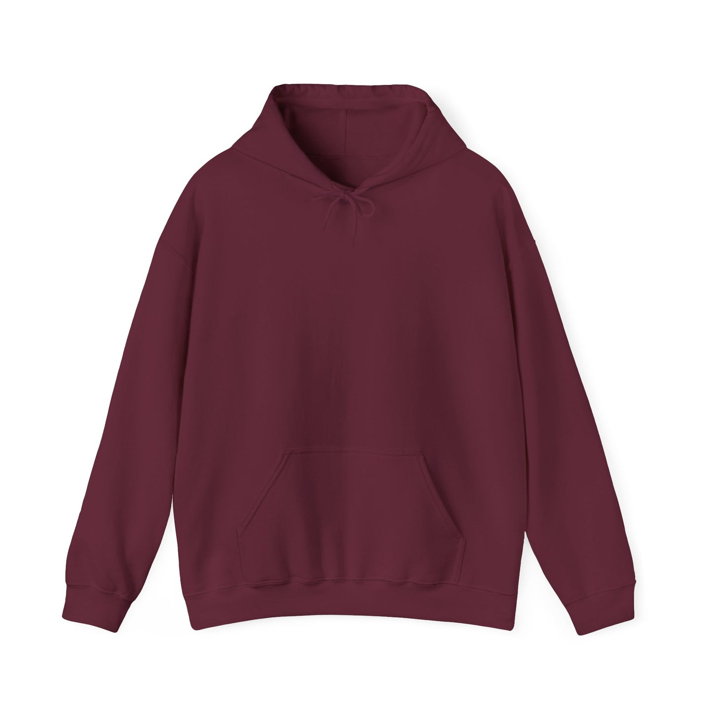 Winter Garden Wishes Hoodie | Floral Ring Back Print Cozy Winter Pullover