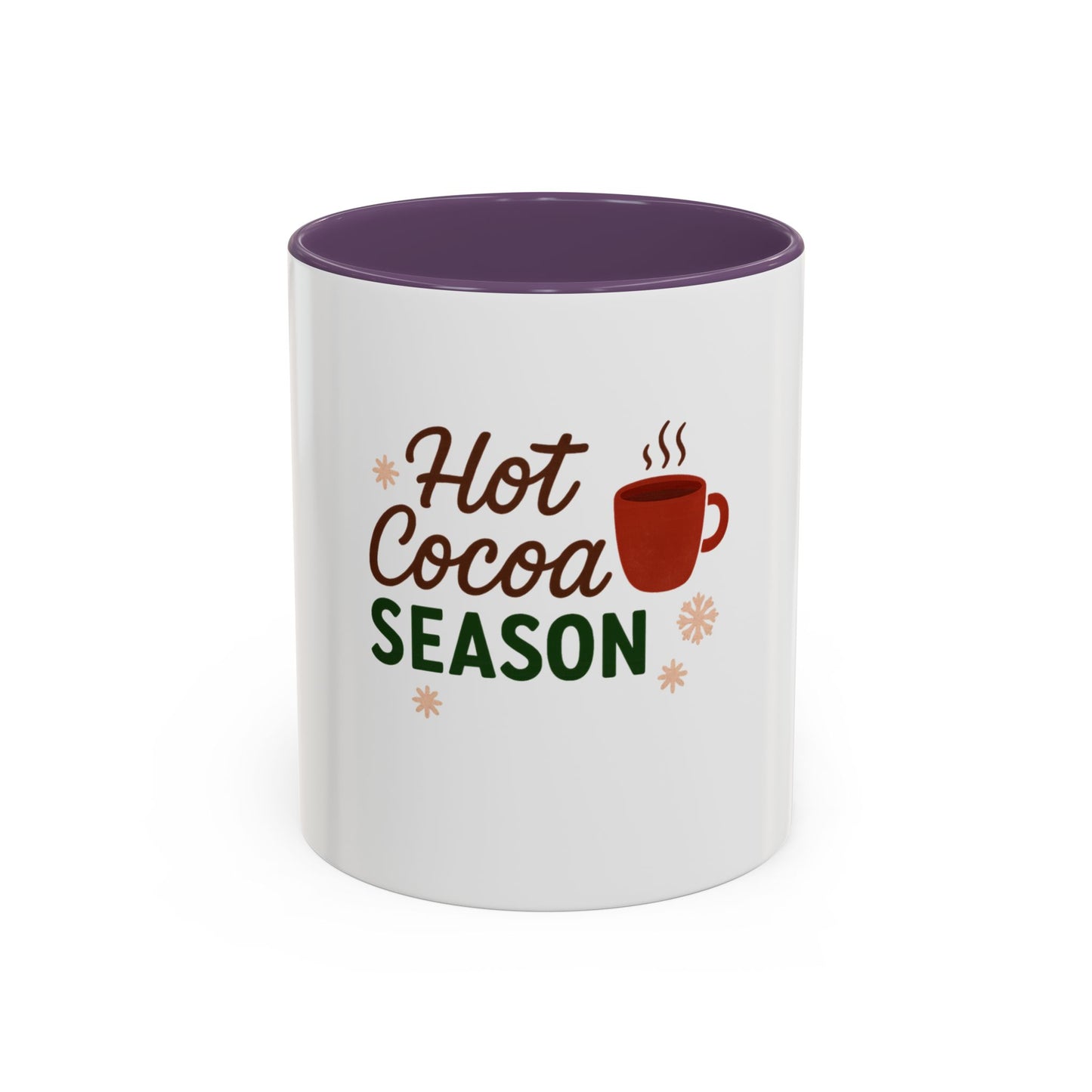 Hot Cocoa Season Mug | Cozy Winter Chocolate Cup