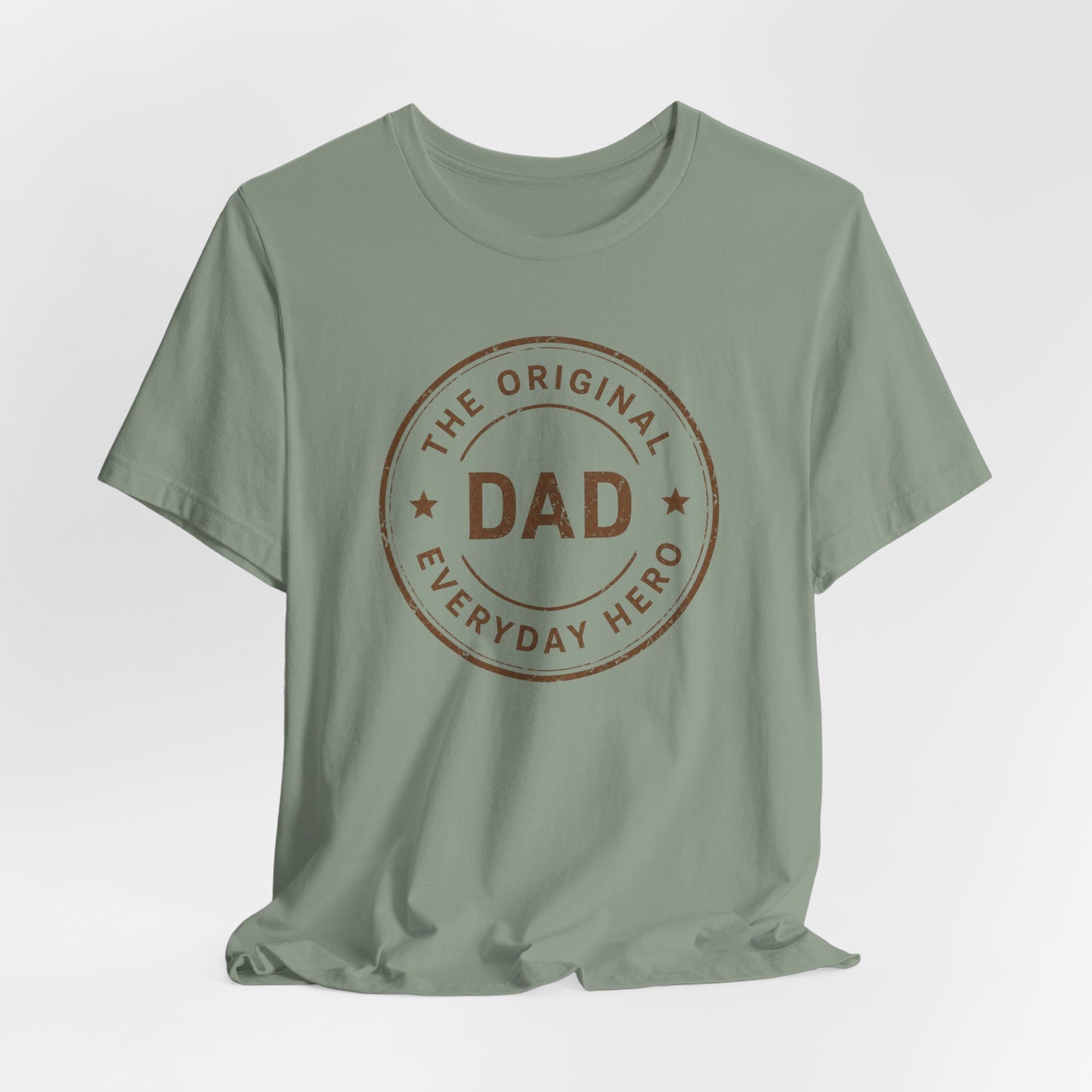 The Original Everyday Hero Dad Shirt | Father's Day Tee | Gift for Dad | Classic Dad Badge Shirt | Best Dad Gift