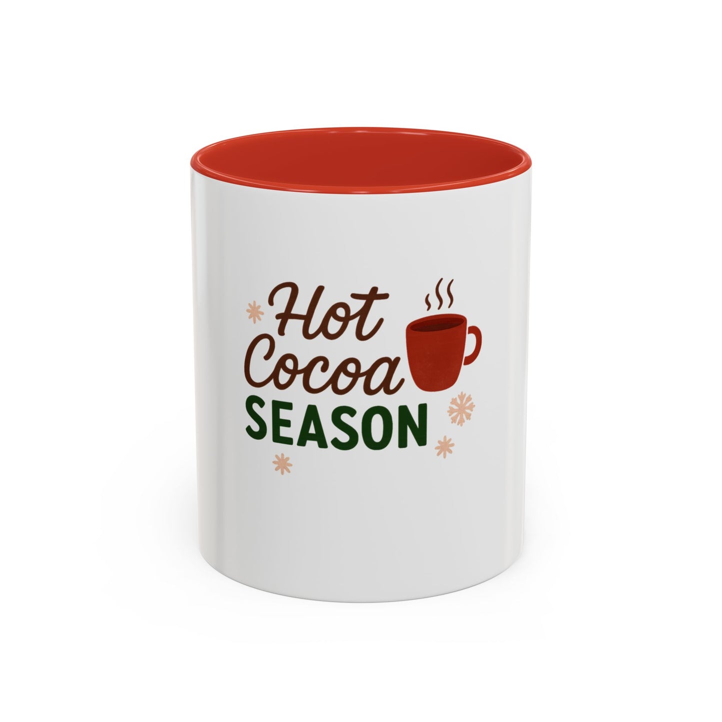 Hot Cocoa Season Mug | Cozy Winter Chocolate Cup