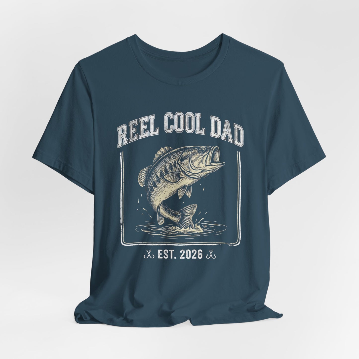 "Reel Cool Dad" Fishing T-Shirt — For those Inspired Fishermen
