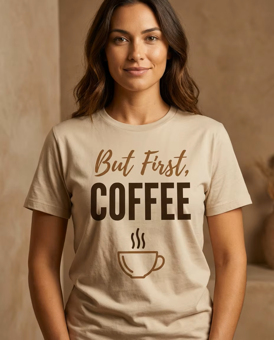 But First, Coffee T-Shirt | Premium Soft