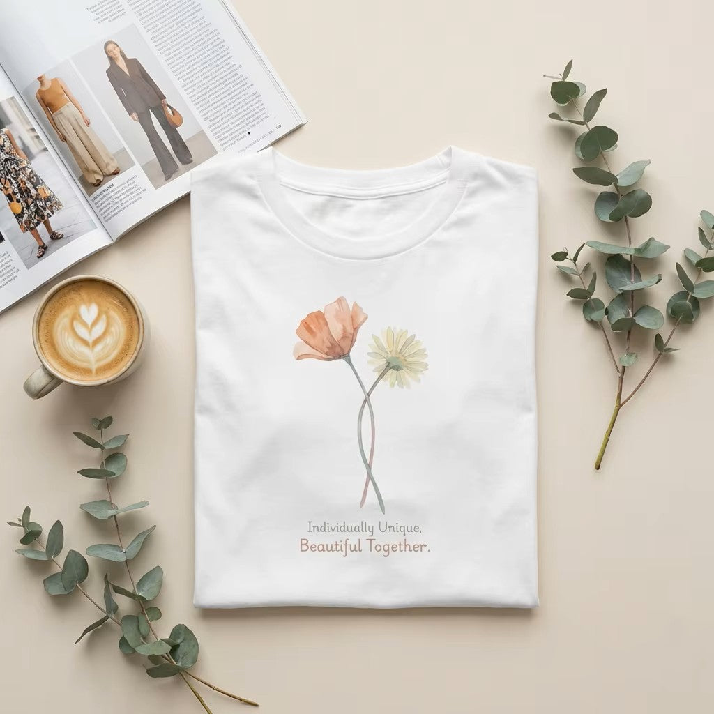 Individually Unique, Beautiful Together T-Shirt
