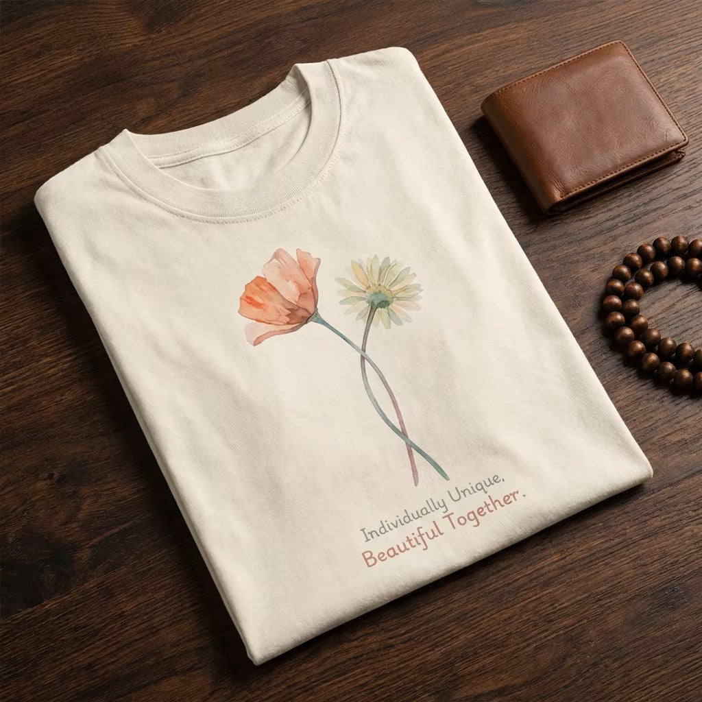 Individually Unique, Beautiful Together T-Shirt