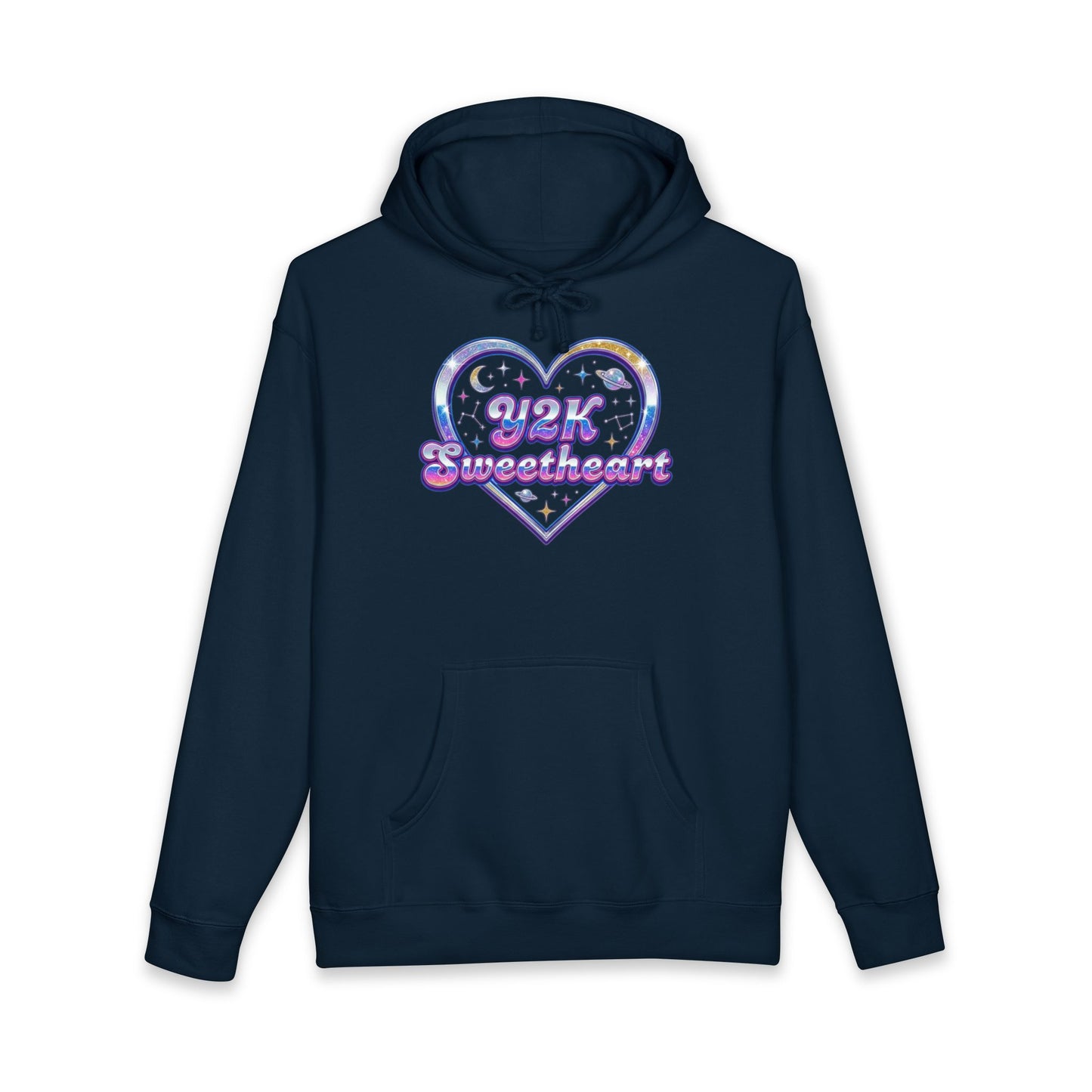Y2K Sweetheart Premium Cozy Hoodie – Nostalgic Valentine
