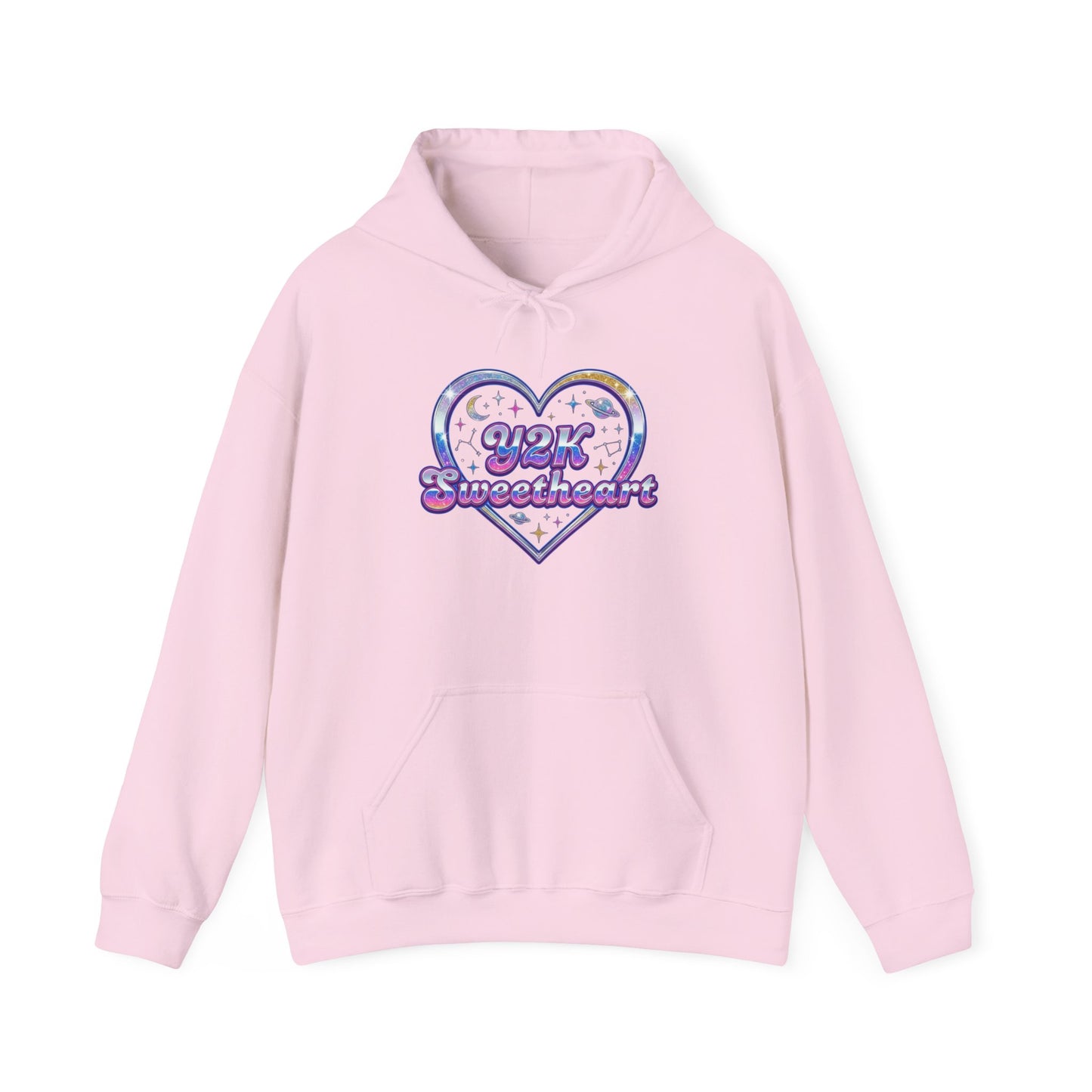 Y2K Sweetheart Classic Warmth Hoodie – Valentine Cozy Heart