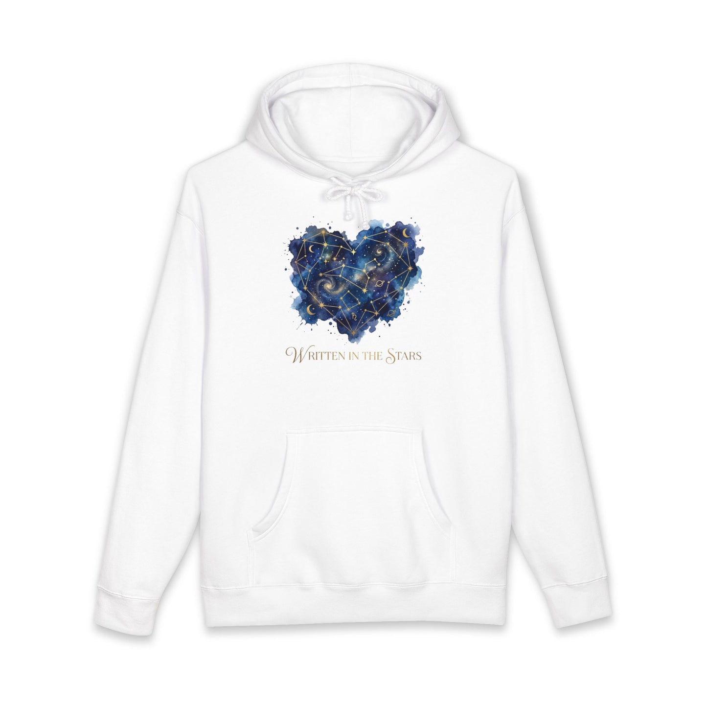 Galaxy Heart Hoodie — "Written in the Stars" Astral Graphic Pullover