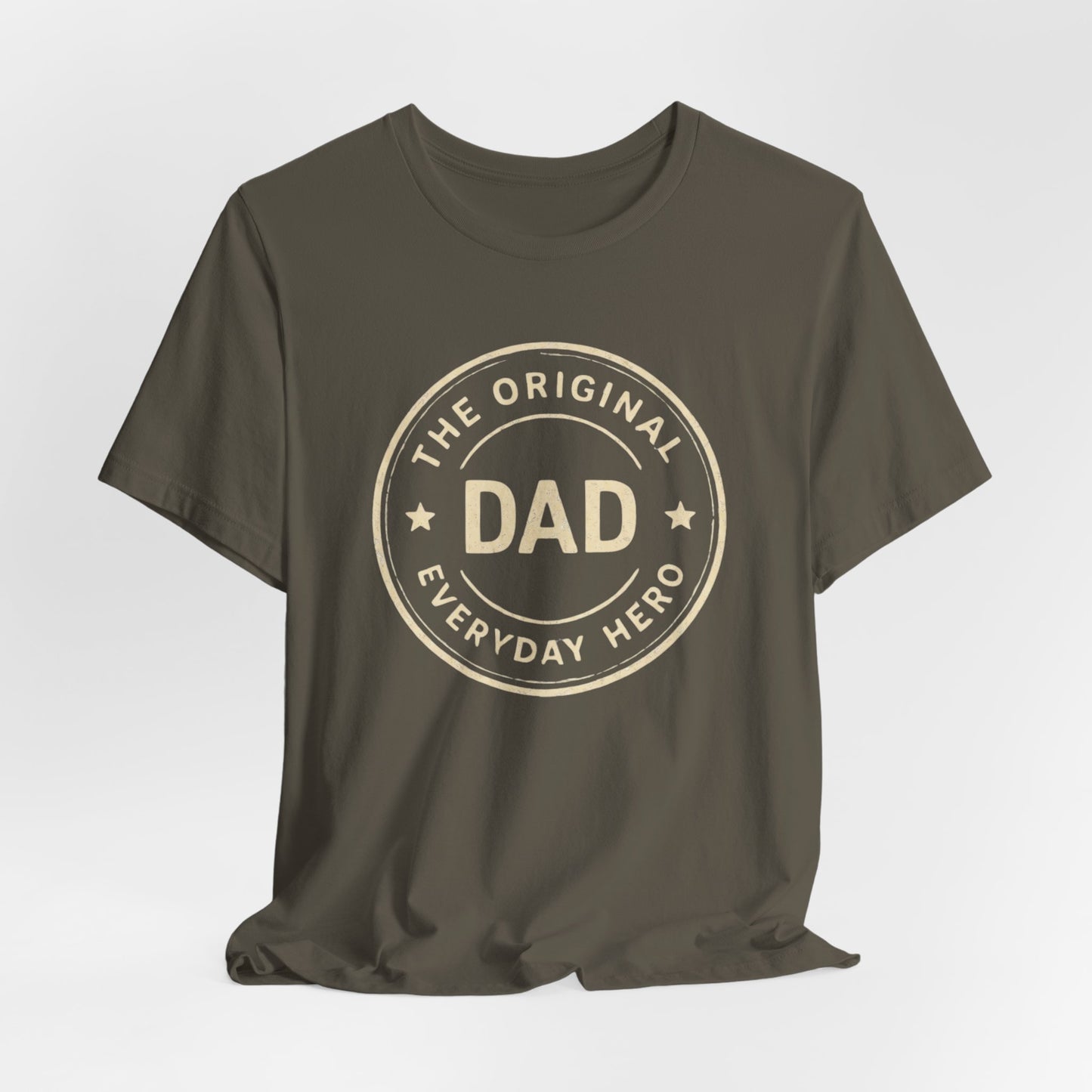 The Original Everyday Hero Dad Shirt | Father's Day Tee | Gift for Dad | Classic Dad Badge Shirt | Best Dad Gift