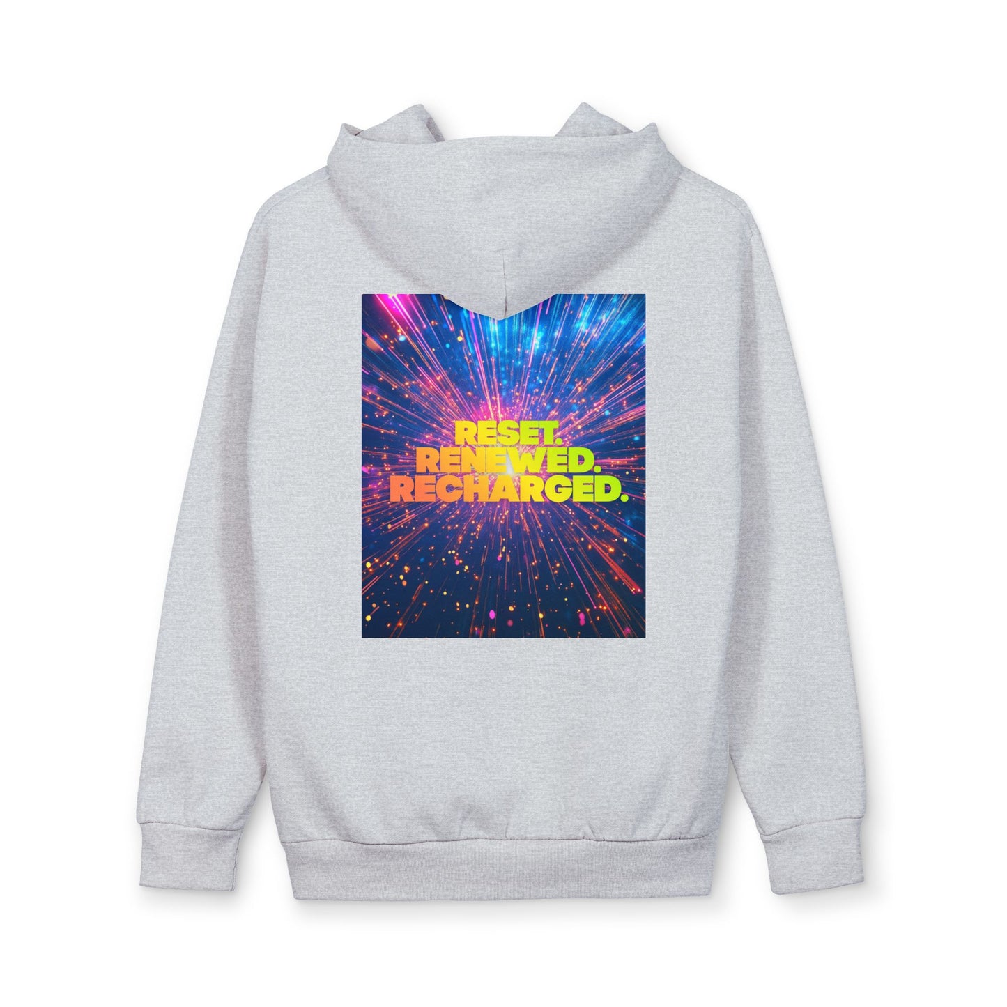 Welcome 2026 – Reset. Renewed. Recharged. Premium Motivation Hoodie