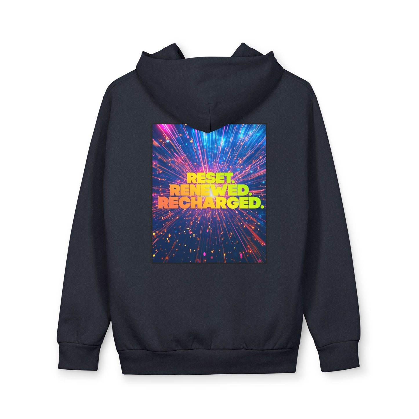 Welcome 2026 – Reset. Renewed. Recharged. Premium Motivation Hoodie