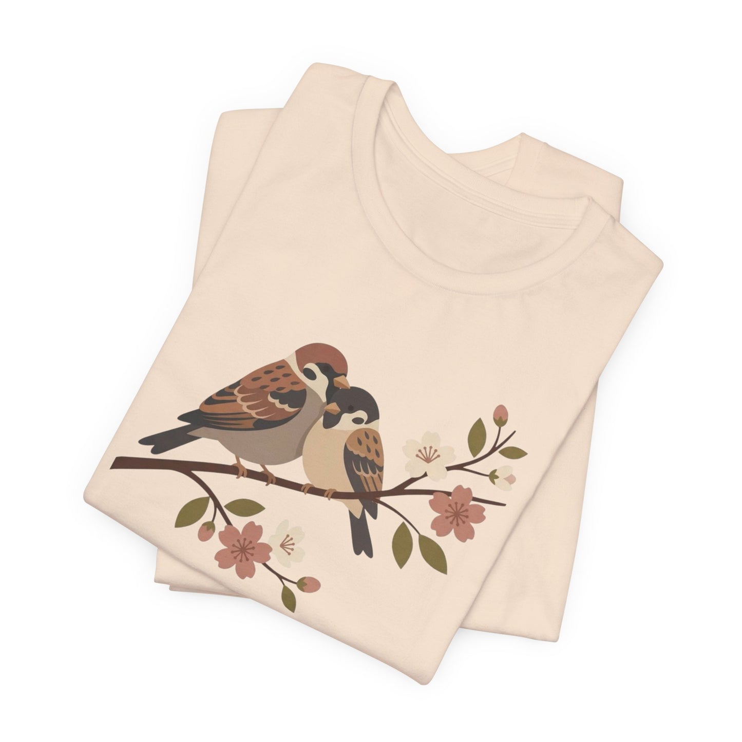 Made for Each Other Tee — Symbolic Expression with Birds