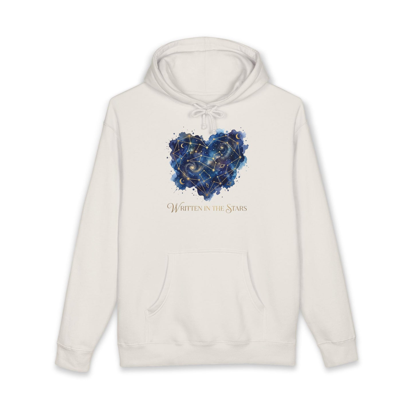 Galaxy Heart Hoodie — "Written in the Stars" Astral Graphic Pullover