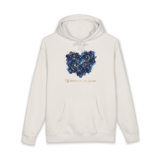 Galaxy Heart Hoodie — "Written in the Stars" Astral Graphic Pullover