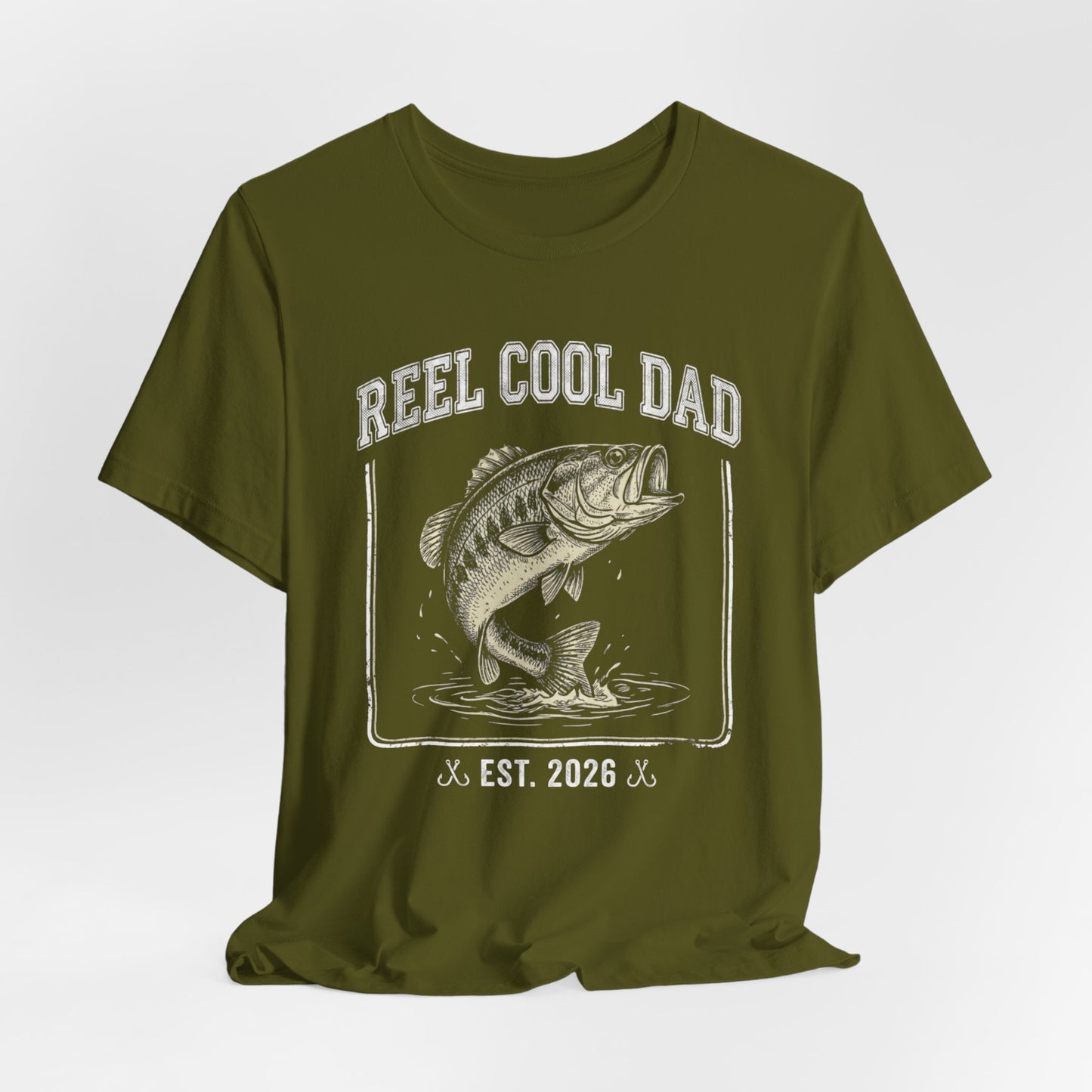 "Reel Cool Dad" Fishing T-Shirt — For those Inspired Fishermen