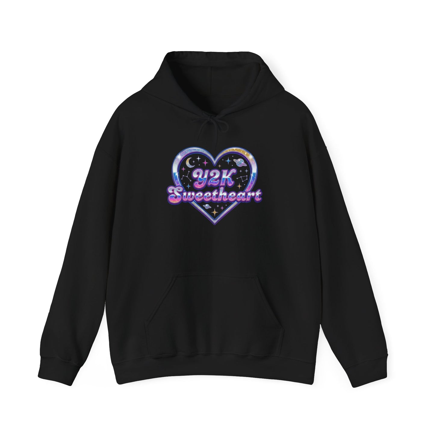Y2K Sweetheart Classic Warmth Hoodie – Valentine Cozy Heart