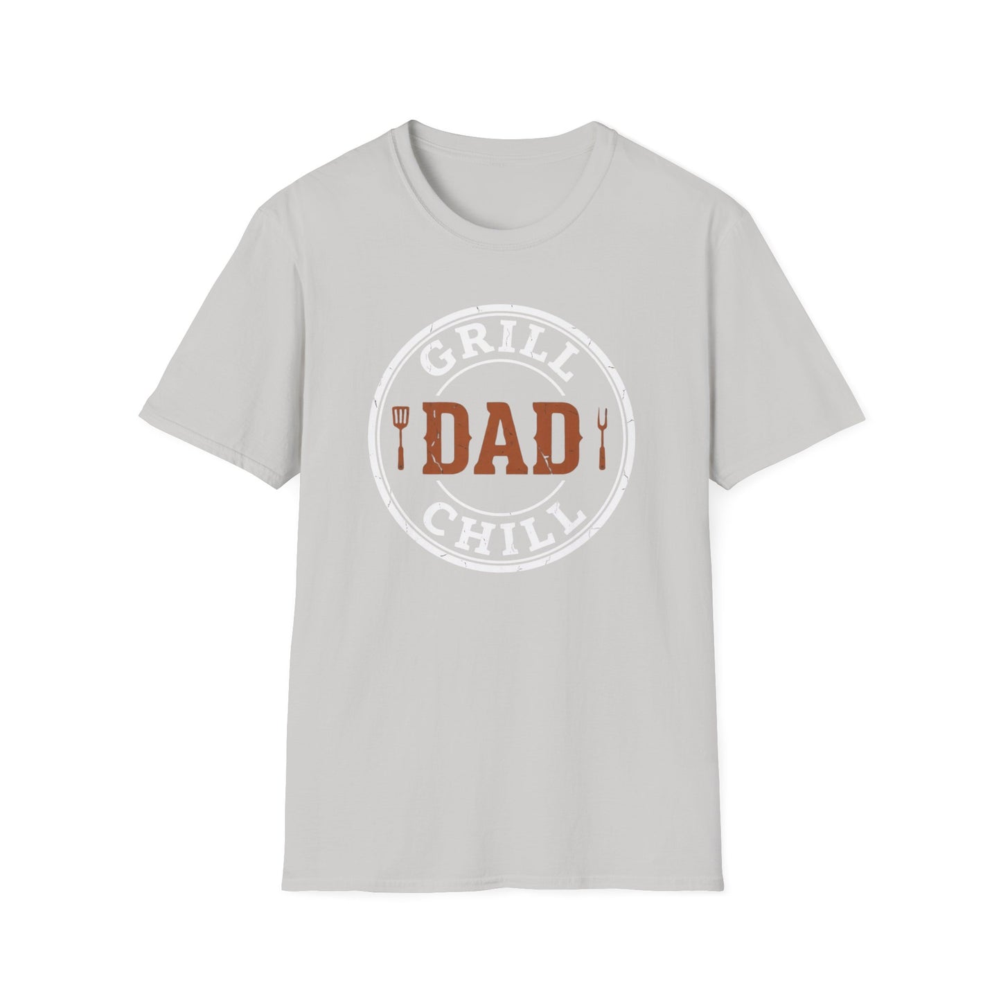Grill and Chill Dad Shirt | BBQ Dad Father's Day Tee | Funny Dad Grilling Gift | BBQ Lover Dad Shirt