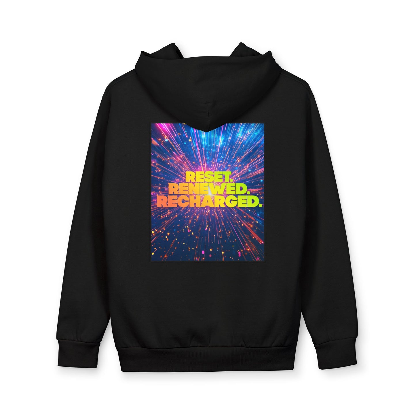 Welcome 2026 – Reset. Renewed. Recharged. Premium Motivation Hoodie