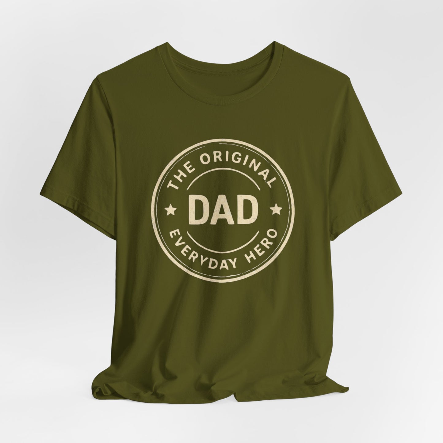 The Original Everyday Hero Dad Shirt | Father's Day Tee | Gift for Dad | Classic Dad Badge Shirt | Best Dad Gift