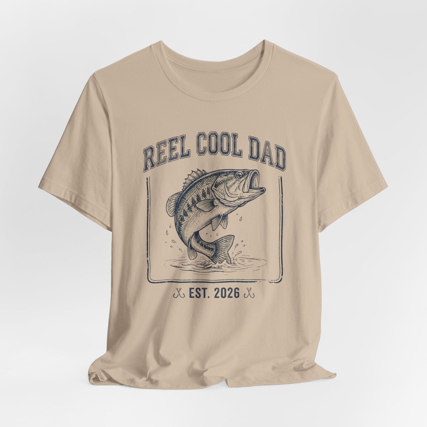 "Reel Cool Dad" Fishing T-Shirt — For those Inspired Fishermen