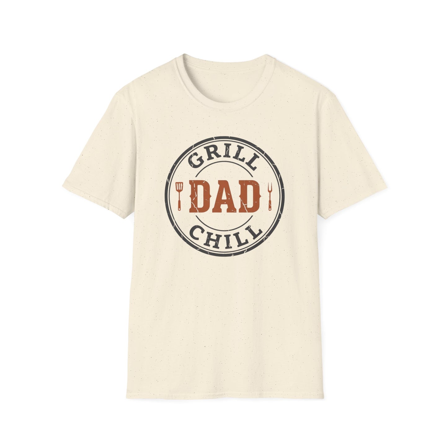 Grill and Chill Dad Shirt | BBQ Dad Father's Day Tee | Funny Dad Grilling Gift | BBQ Lover Dad Shirt