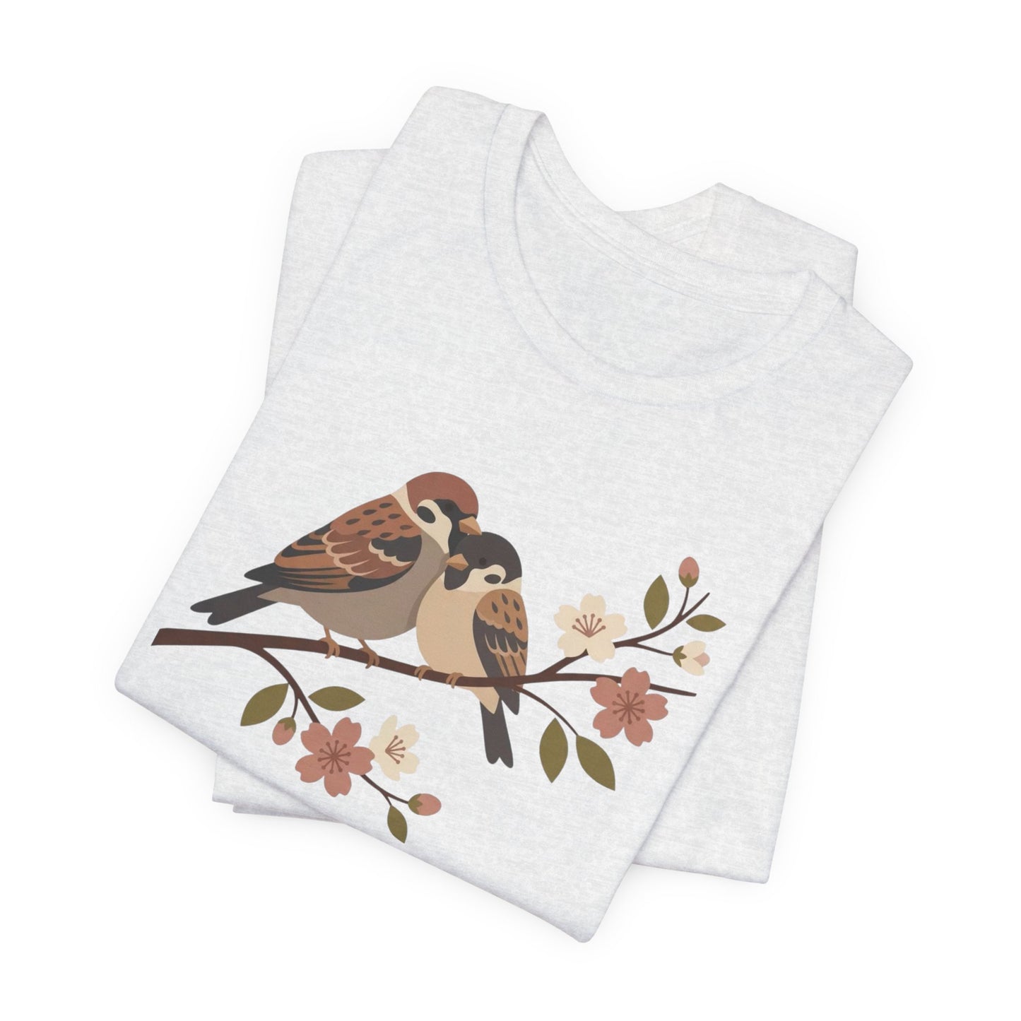 Made for Each Other Tee — Symbolic Expression with Birds