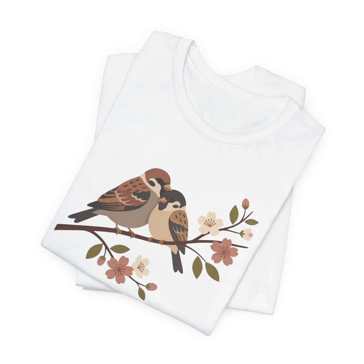 Made for Each Other Tee — Symbolic Expression with Birds