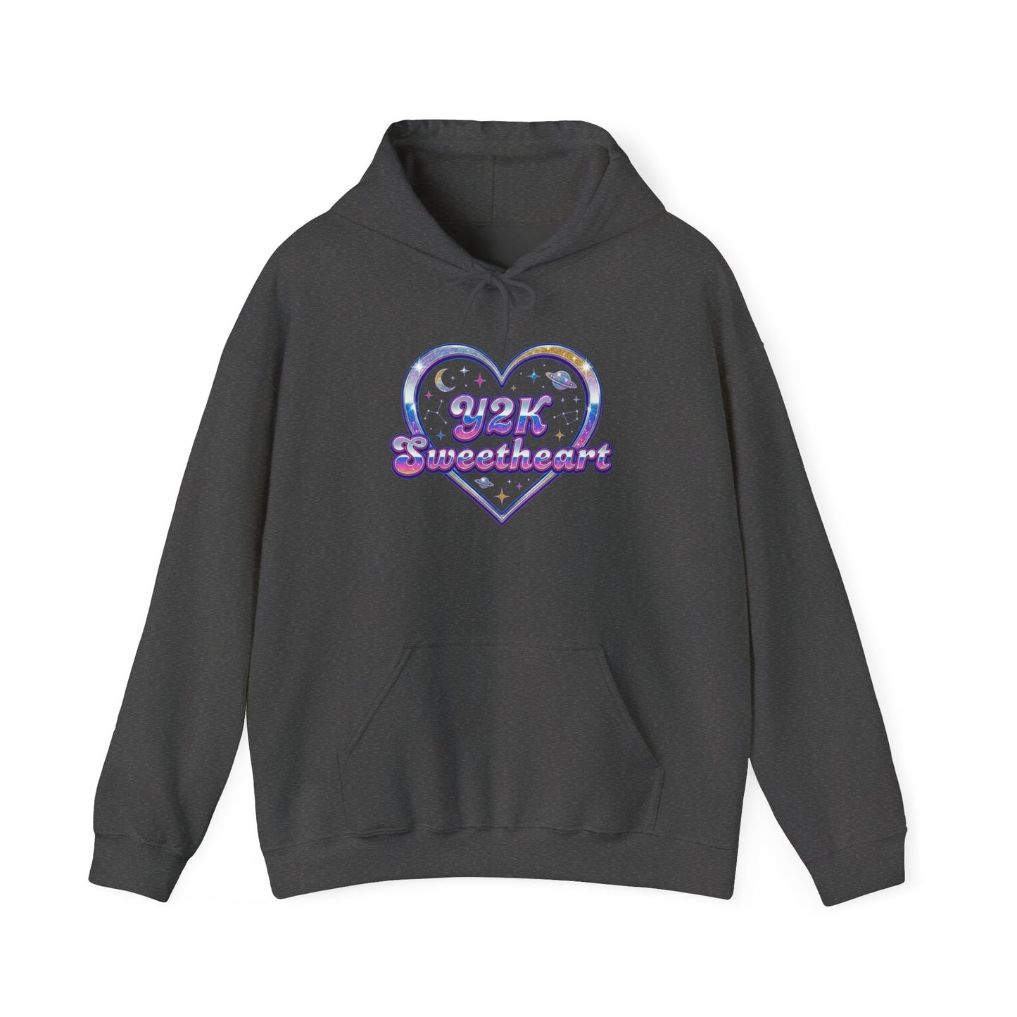 Y2K Sweetheart Classic Warmth Hoodie – Valentine Cozy Heart