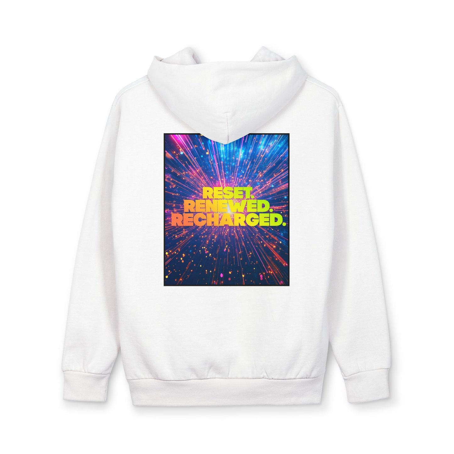 Welcome 2026 – Reset. Renewed. Recharged. Premium Motivation Hoodie