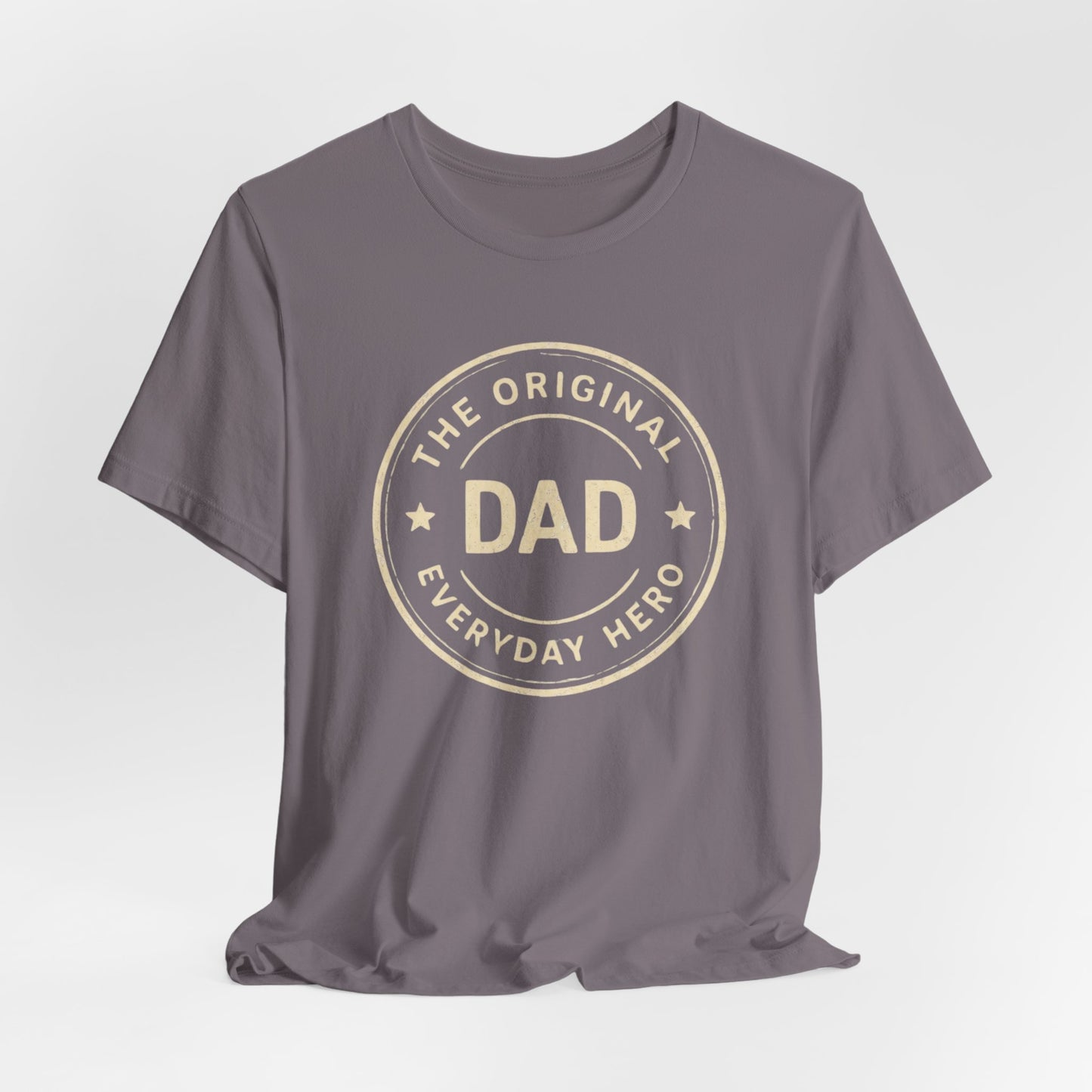 The Original Everyday Hero Dad Shirt | Father's Day Tee | Gift for Dad | Classic Dad Badge Shirt | Best Dad Gift