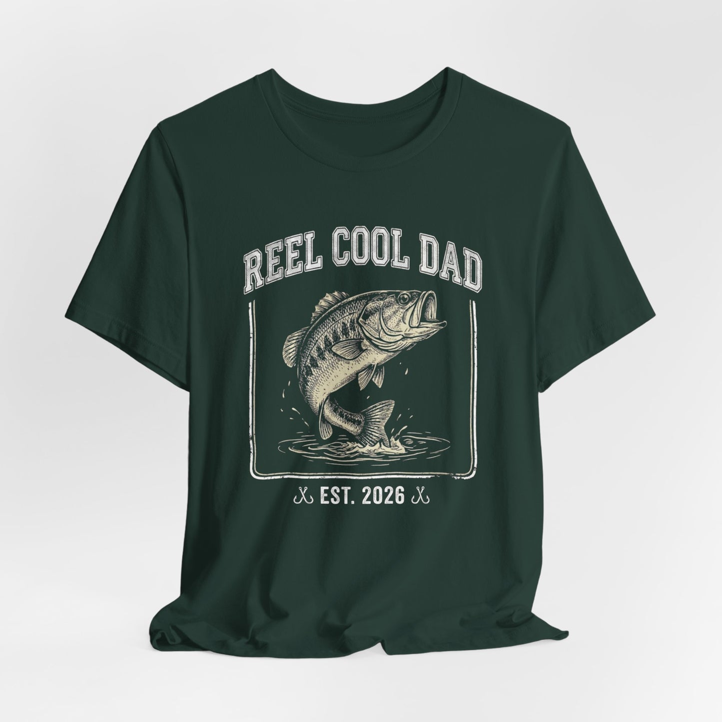 "Reel Cool Dad" Fishing T-Shirt — For those Inspired Fishermen