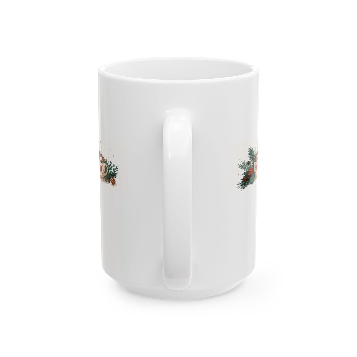 Peace, Love & Lattes Wrap Mug | Festive Coffee Lover Cup