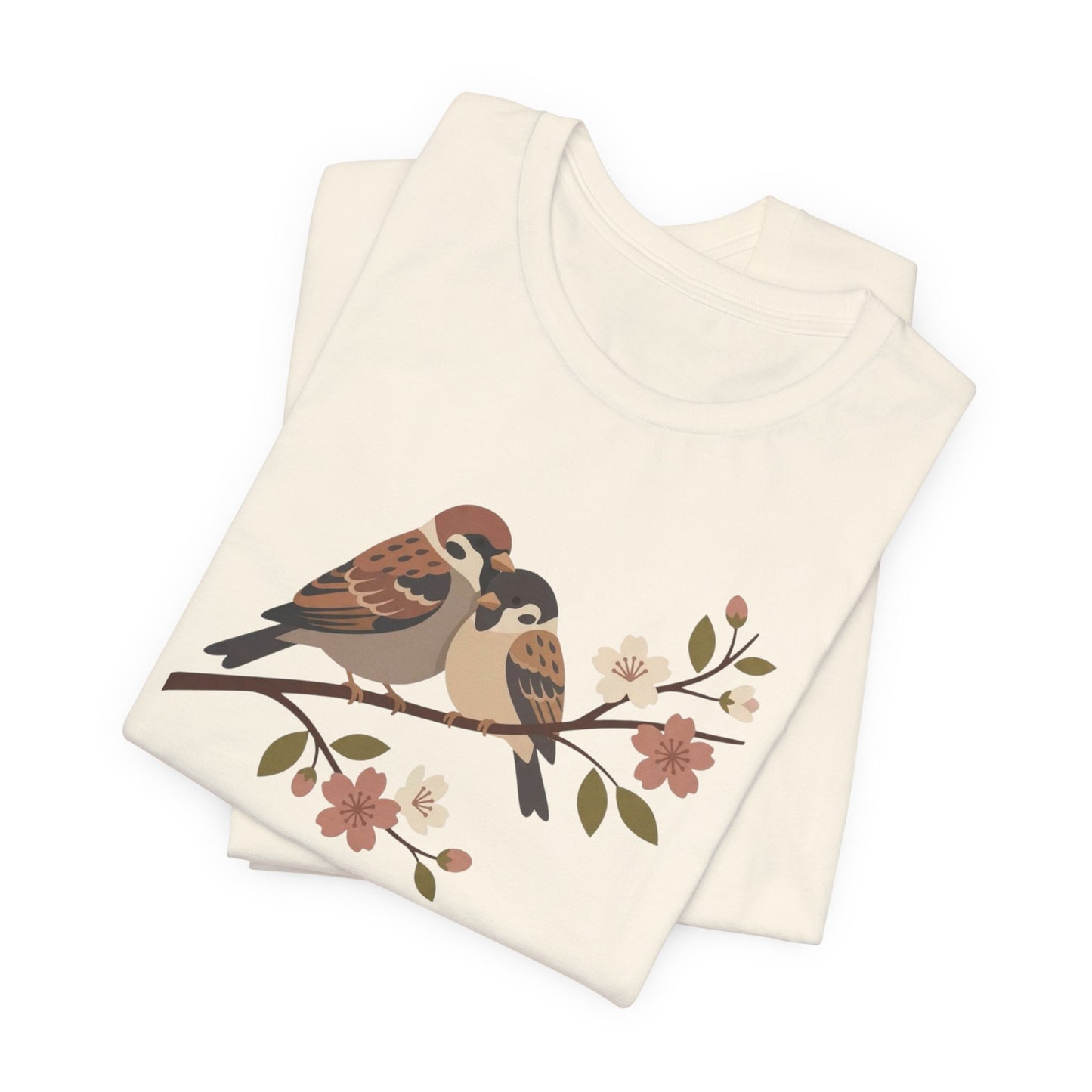 Made for Each Other Tee — Symbolic Expression with Birds